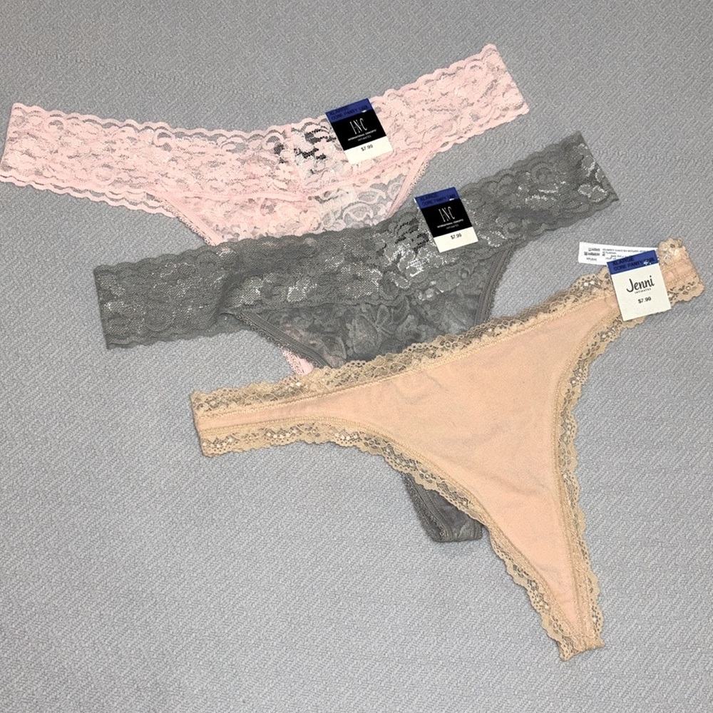 NWT Bundle of XL Thong Panties
